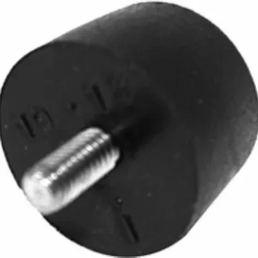 Isomac 000594 Rubber Foot/Leg with screw (no nut)- Piedino No. 6