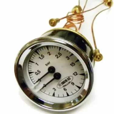 Isomac 000661 Dual Pressure Gauge