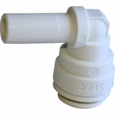 JG Plug In Elbow 3/8" Stem OD x 3/8" Tube OD