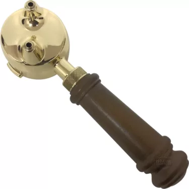 Elektra 00187038 Wood / Brass Portafilter Assembly