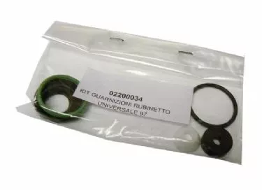 Elektra 02200034 Gasket Kit for Steam/Water Valve Assembly - Elektra Commercial models