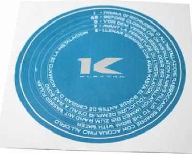 Elektra 03491035 Cap Warning Sticker