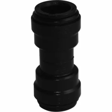 JG Union Socket/Connector 15 mm Black Acetal