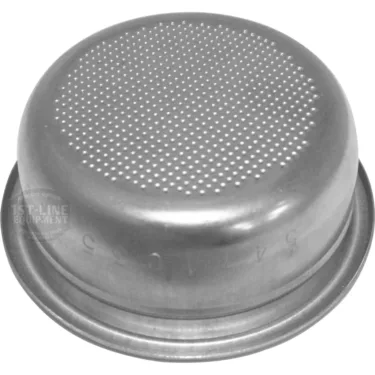 Bezzera 5471035 58mm 2-Cup Filter Basket with Run Channel