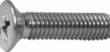 Fiorenzato A1100006 Cross Slotted Socket/Connector Screw A2 5X20
