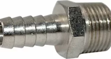 Fiorenzato A1300063 Brass Connection 3/8 to 10mm diameter Hose