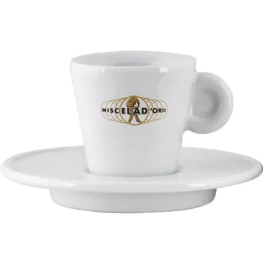 Miscela d'Oro Espresso Cup & Saucer - 2 fl oz