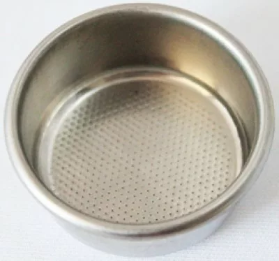 La Pavoni 52mm 2-Cup Filter Basket/Cup for Lever - MILLENNIUM EDITION