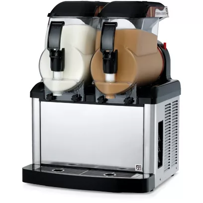 SOLD - IN STORE PICKUP ONLY - S.P.M. SP2 Commercial Frozen Beverage Dispenser - 2 bowl, white