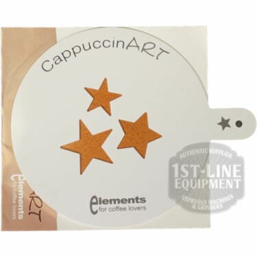 Ascaso Latte Art Stars Pattern