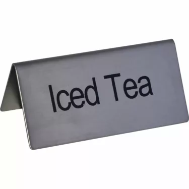 Update International Iced Tea Tent Sign