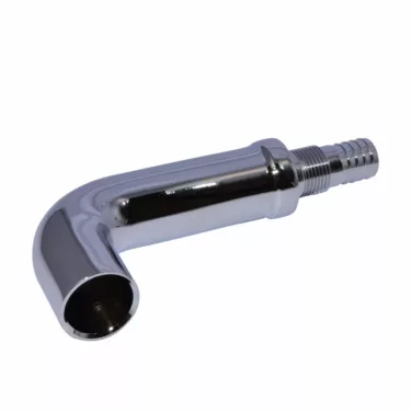 Elektra Small Drain Tube for Belle Epoque - Chrome