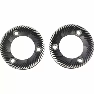Elektra 01587035 56mm Flat Grinding Burrs - set of 2