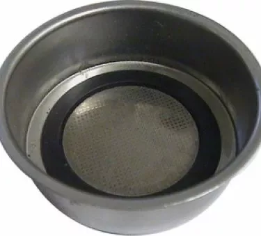 Solis 1-Cup Double Wall Pressurized Filter Basket/Cup