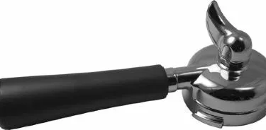 Bezzera 5965501.01R 58mm Single Spout Portafilter - gray handle