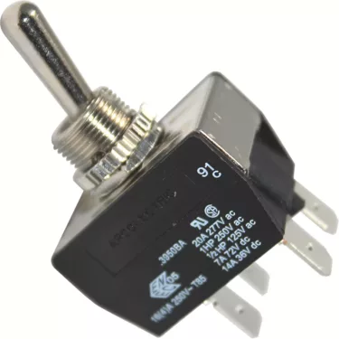VBM ELETINTLEVMET Metal Lever Power Switch