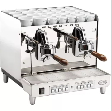 Elektra Sixties Compact Commercial Espresso Machine - 2 group, stainless steel