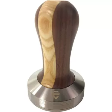 Lelit PLA481W 58mm Bicolor Wood Handle Espresso Coffee Tamper