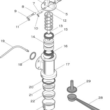 Elektra Microcasa Leva Grouphead Diagram
