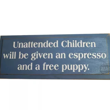 unattended children