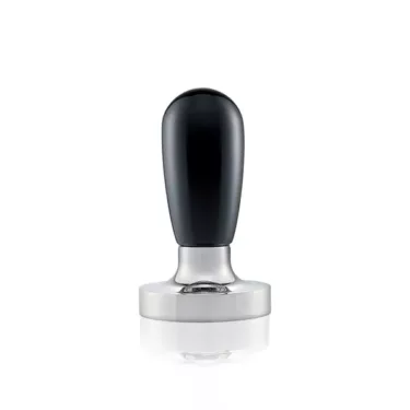 ECM 89404 polished stainless steel tamper with flat base