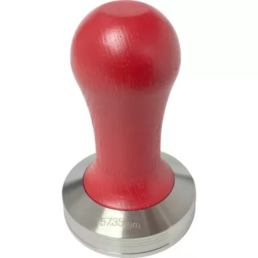 Lelit PLA471R 57.35 mm Red Handle Espresso Coffee Tamper