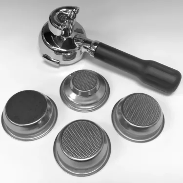 Lelit PLA582S 58 mm Coffee Slide Spout Black Handle Portafilter Kit