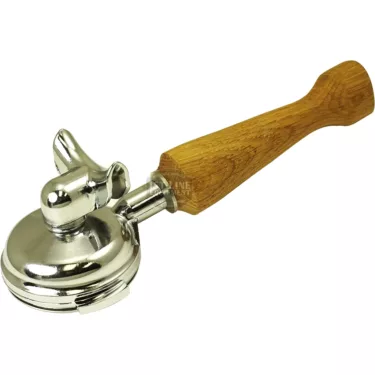 Elektra 06142039 58mm Dual Spout Wood Handle Portafilter