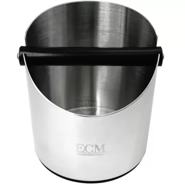 ECM 89622 Knock Box - polished stainless steel