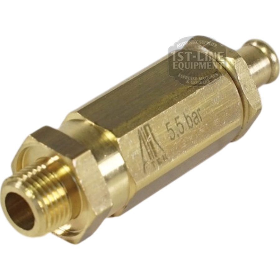Lelit 9700043 Safety Valve - 5.5 Bar 1/8G