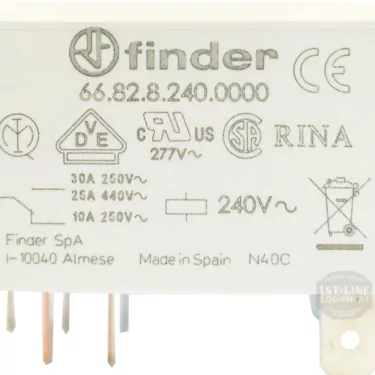 Relay Finder 240V 30A 2 Connection Faston - ARCADIA