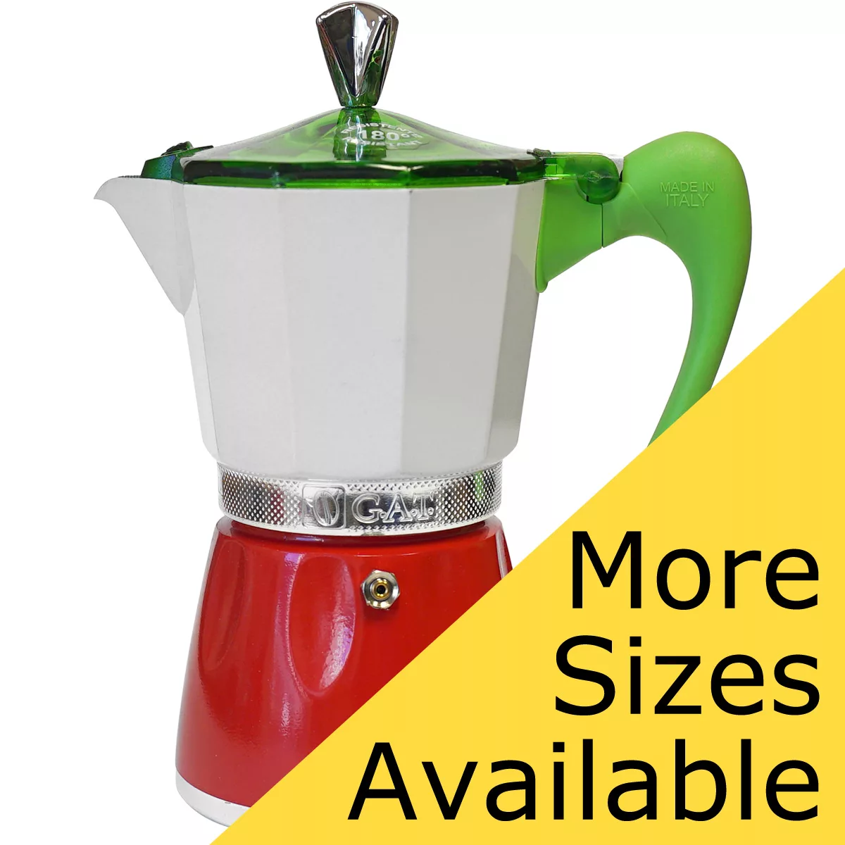 G.A.T. Italian Stovetop Moka Pot