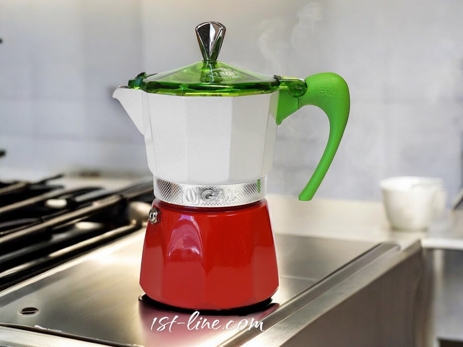 Moka Pot on Stove