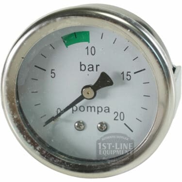 Bellezza IN.064.038 Inizio Pump Pressure Gauge Black