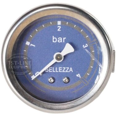 Bellezza IN.064.037 Inizio Blue Steam Pressure Gauge