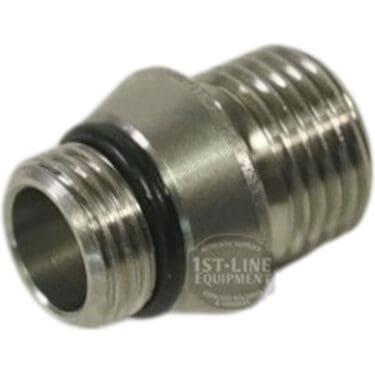 V316K Stainless Steel Nipple for Water Steam Pipe with O-ring 